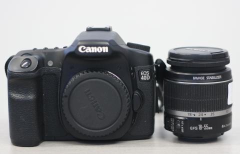 Canon EOS 40D (Uses CF Card) - 18-55mm Lens