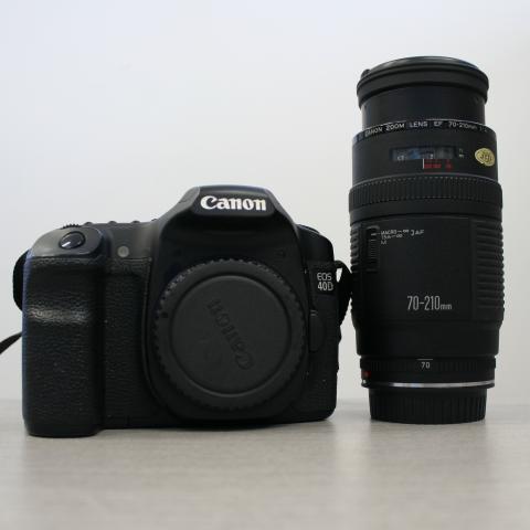 Canon EOS 40D (Uses CF Card) - 70-120mm Lens (Uses CF Card) Camera